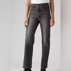Levi’s Big E Ribcage Straight Ankle Jeans Women’s Size 29x29